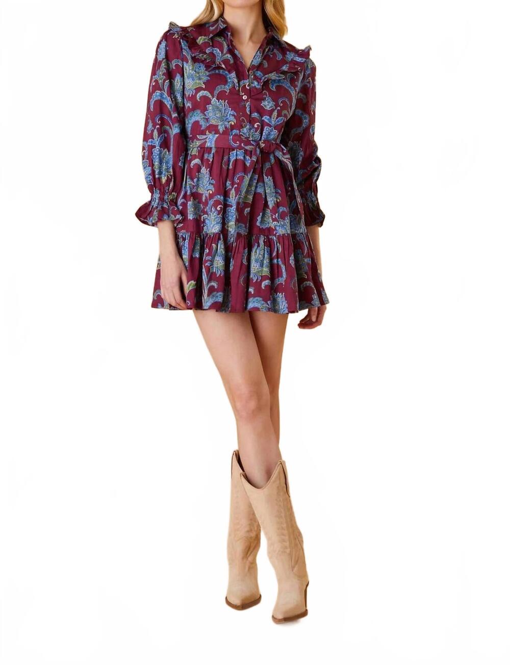 NEW OLIVIA BY LIVRO dale dress in ornate